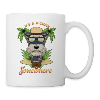 It Is 5 OClock Somewhere Drinking Miniature - Mug - white - Right