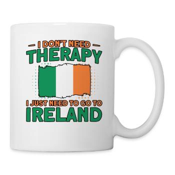Ireland Irish Flag Irish Wife Gift - Mug - white - Right