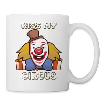 EMBRASSE MON CIRQUE - Mug blanc - blanc - Droite