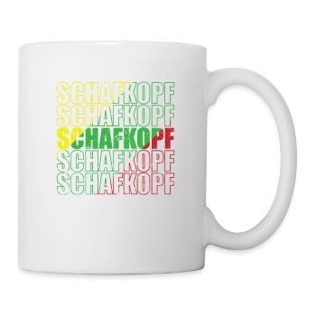 Schafkopf Kartenspiel Spielkarte Hobby - Tasse - Weiß - Rechts