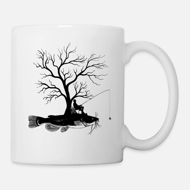 Graphic Tree - Fish Catfish - Mug - white