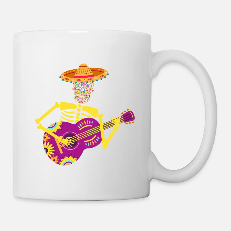 Día de los Muertos 2 - Tasse - Weiß