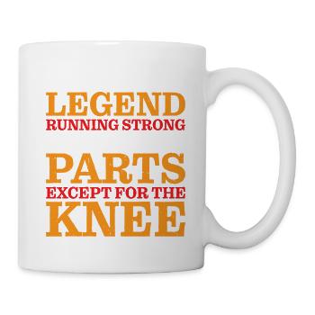 All Original Parts Except For The Knee 2 - Mug - white - Right