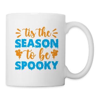 Tis the season to be spooky - halloween - Mug blanc - blanc - Droite
