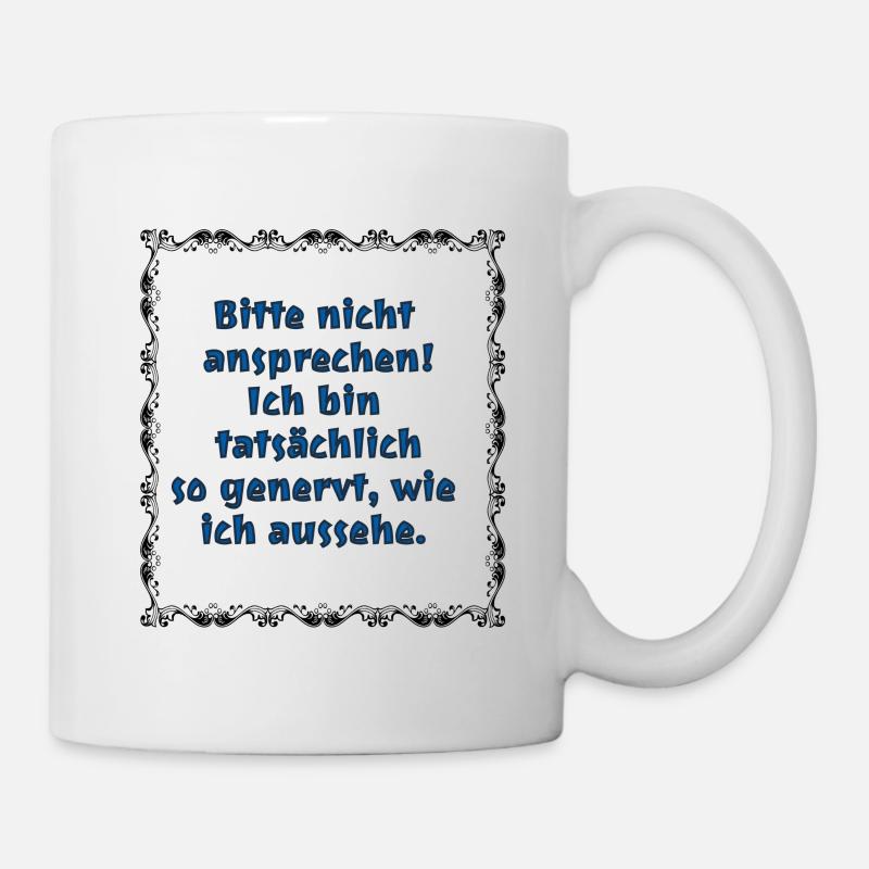 Genervt No. 3 - Tasse - Weiß