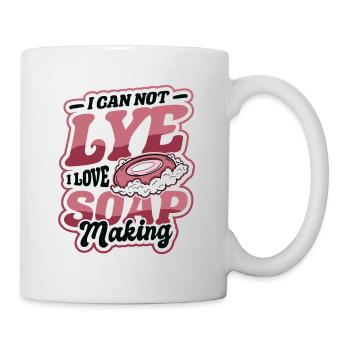 I Cannot Lye I Love Soap Making - Mug - white - Right