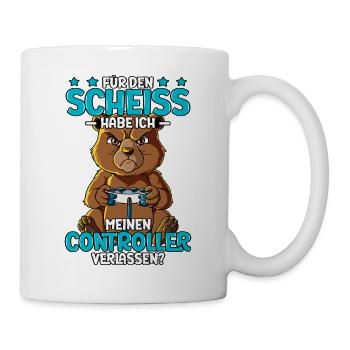 Zocken Gaming - Tasse - Weiß - Rechts