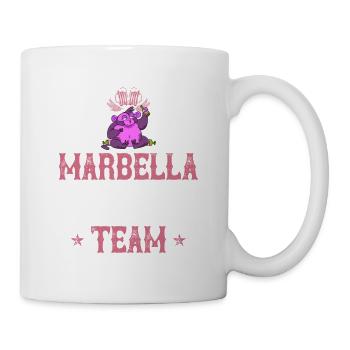 Équipe de boisson de Marbella - Mug blanc - blanc - Droite