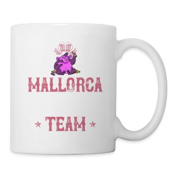 Mallorca Drinking Team - Tasse - Weiß - Rechts