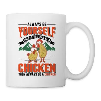 Chicken Chicken Breeding Chicken Farmer - Mug - white - Right