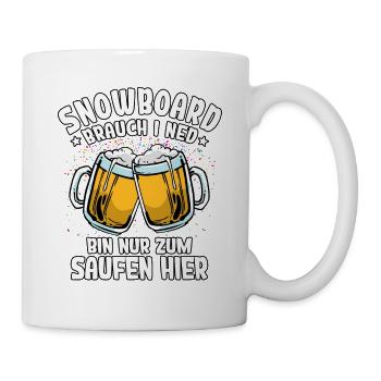 Snowboard - Mug - white - Right