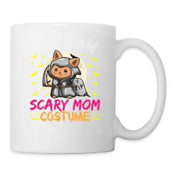 C’est mon costume de maman effrayant drôle Halloween - Mug blanc - blanc - Droite