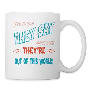 aesthetic alien pun ancient egyptian present idea - Mug - white - Right