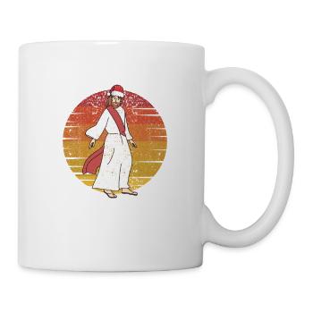 Christmas You're Welcome Funny Santa Claus - Mug - white - Right
