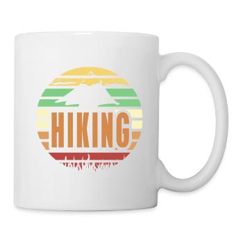 Retro Vintage Awesome Hiking Peaks T-Shirt Cadeau - Mug blanc - blanc - Droite