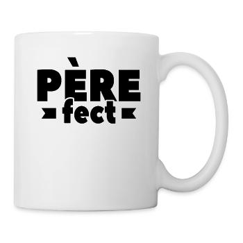 Père-FEC Idée Cadeau D'amour Pour Papa - Mug blanc - blanc - Droite