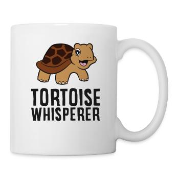 Les chuchoteurs de tortues aiment les tortues - Mug blanc - blanc - Droite