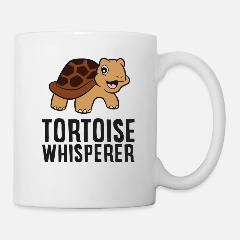 Tortoise Whisperer Love Tortoises - Mug - white