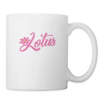 Lotus Lotus Flower Plant Flower Garden - Mug - white - Right