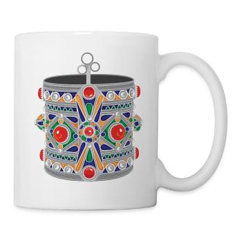 BIJOU KABYLE bracelet pour femme - ALGERIE - Mug blanc - blanc - Droite
