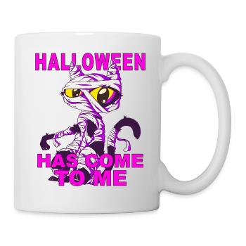 HALLOWEEN EST VENU À MOI - Mug blanc - blanc - Droite
