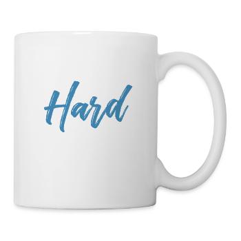 hustle hard girl - Mug - white - Right