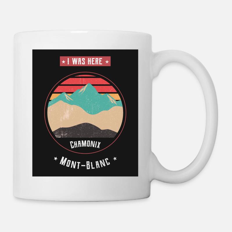 Chamonix, ich war hier - Tasse - Weiß