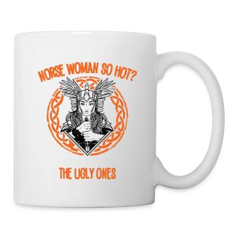 Viking Gift Nordic Warrior Motif - Mug blanc - blanc - Droite