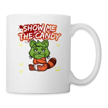 Show Me The Candy Halloween Costume Trick Or Treat - Mug - white - Right