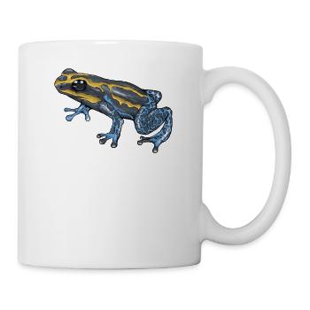 Poison Dart Frog I Toad Frog Motif for Amphibians - Mug - white - Right