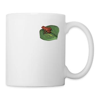 Poison Dart Frog I Toad Frog Motif for Amphibians - Mug - white - Right