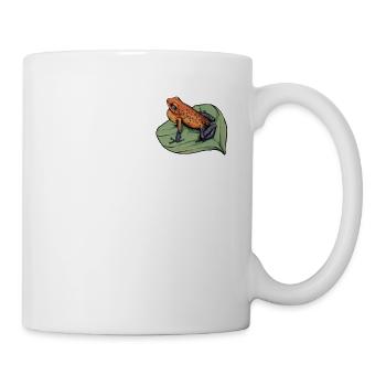 Poison Dart Frog I Toad Frog Motif for Amphibians - Mug - white - Right