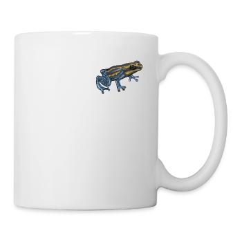 Poison Dart Frog I Toad Frog Motif for Amphibians - Mug - white - Right