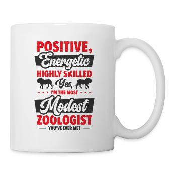 Zoologist Zookeeping Wildlife Modest Zookeeper - Mug - white - Right