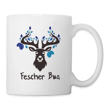 Fescher Bua - Tasse - Weiß - Rechts