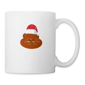 You Ain't Getting Shit For Christmas Poop Funny - Tasse - Weiß - Rechts
