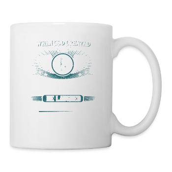 When God created me 18 years ago, Lustiger 18. - Mug - white - Right