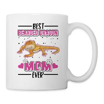 Best Bearded Dragon Mom Ever Bartagamen Mama - Mug - white - Right