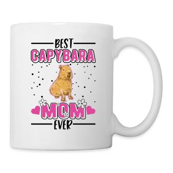 Meilleure maman Capybara Ever Wasserschwein - Mug blanc - blanc - Droite