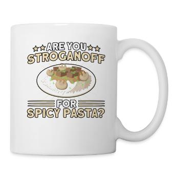 Noodles Noodle Lover Lasagne Spaghetti Cadeau - Mug blanc - blanc - Droite