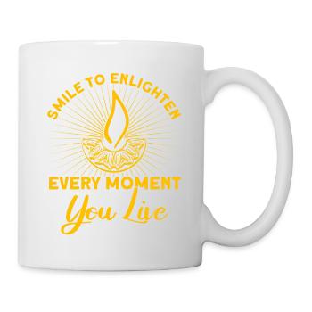 Diwali Hindus Sikh Fest der Lichter Geschenk - Tasse - Weiß - Rechts