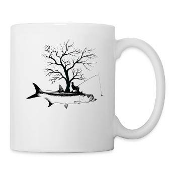 Graphic Tree - Fish Tarpon - Mug - white - Right