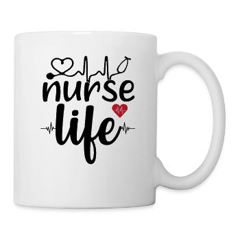 Nurse Life - Mug - white - Right