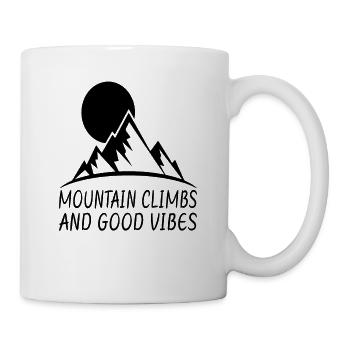 Hiking Hikers Camping funny saying - Mug - white - Right