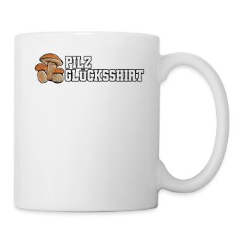 Pilz Glücksbringer Pilzsammler Pilz Sucher - Tasse - Weiß - Rechts