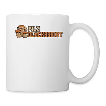 Pilz Glücksbringer Pilzsammler Pilz Sucher - Tasse - Weiß - Rechts