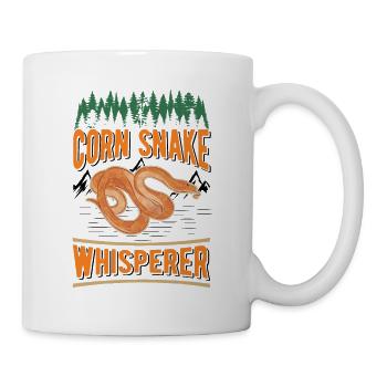Kornnatter Flüsterer Corn Snake Whisperer - Mug - white - Right