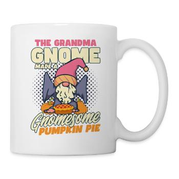Thanksgiving Funny Gnomes Costume Autumn - Mug - white - Right
