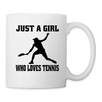 Tennis Tennis Player Girls Tennis Club Woman - Mug - white - Right