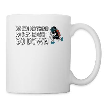 Apnoetaucher Freitaucher Freediver Taucher - Tasse - Weiß - Rechts